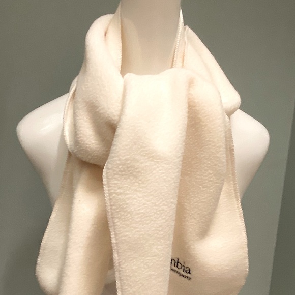 COLUMBIA🧣 UniSex Scarf Ecru - Picture 1 of 8